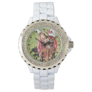 RELOJ DE PULSERA ST. MICHAEL, DRAGÓN Y JUSTICIA