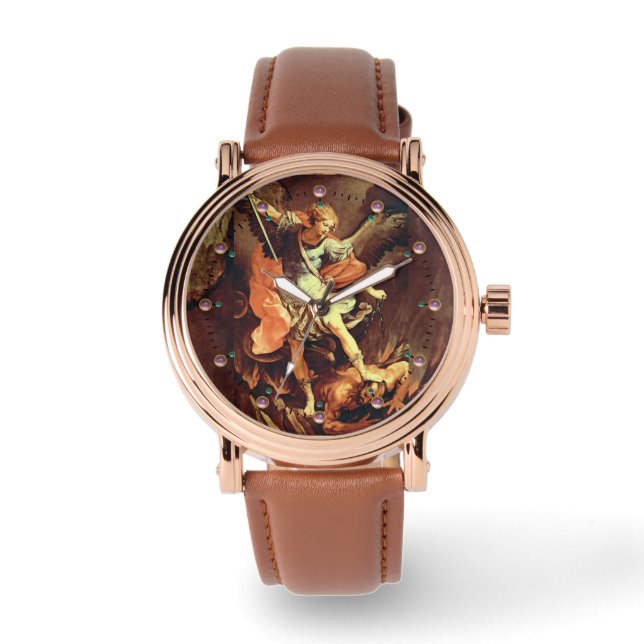 Reloj De Pulsera St. Michael el Archangel (Anverso)