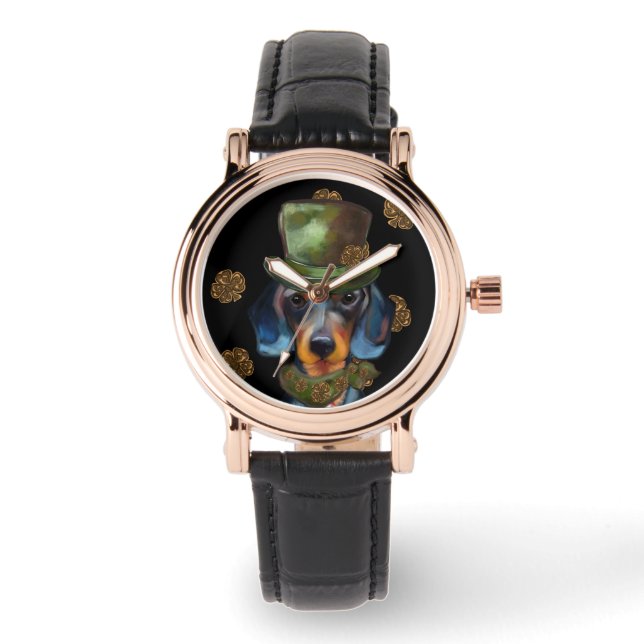 Reloj De Pulsera St. Patty Doxie (Anverso)