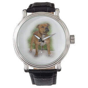 Reloj De Pulsera Staffordshire bull terrier full.png