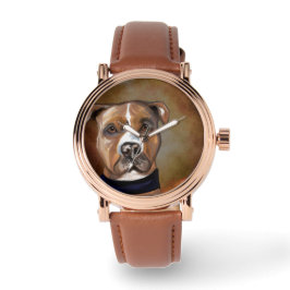 RELOJ DE PULSERA STAFFORDSHIRE TERRIER
