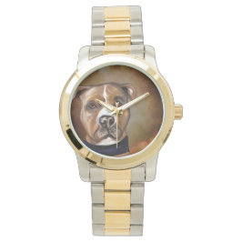 RELOJ DE PULSERA STAFFORDSHIRE TERRIER