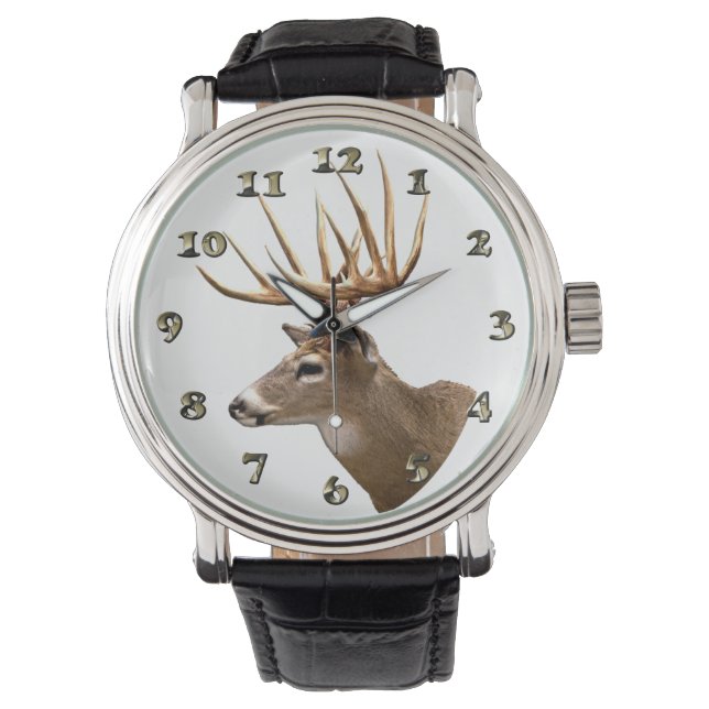 Reloj De Pulsera Stag Buck Deer (Anverso)