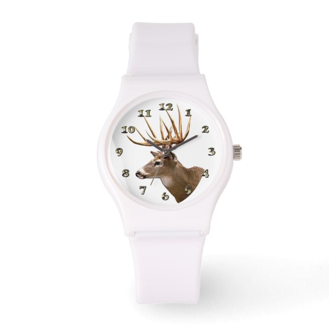 Reloj De Pulsera Stag Buck Deer (Anverso)