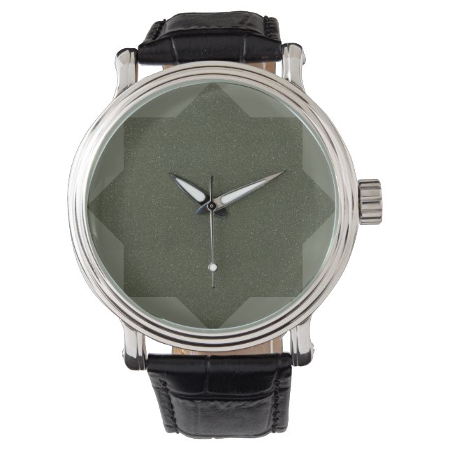 Reloj De Pulsera Star Pattern Moss Green eWatch (Anverso)