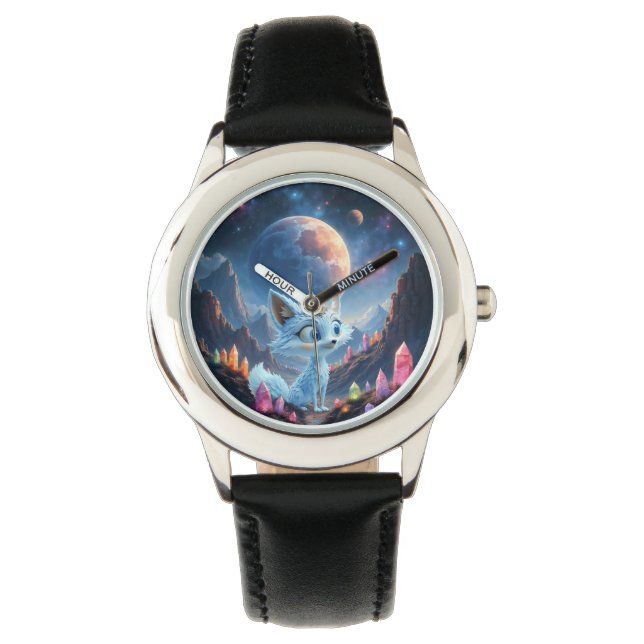 Reloj De Pulsera Star Whisper Fox – Keeper of Crystal Light.  (Anverso)