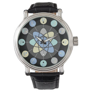Reloj De Pulsera Starburst modelo atómico retro moderno de mediado