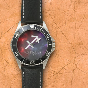 Reloj De Pulsera Starfield Sagittarius Archer Western Zodiac