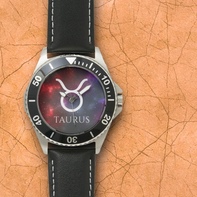 Reloj De Pulsera Starfield Taurus Bull Western Zodiac (Subido por el creador)