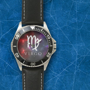 Reloj De Pulsera Starfield Virgo Maiden Zodiac Occidental