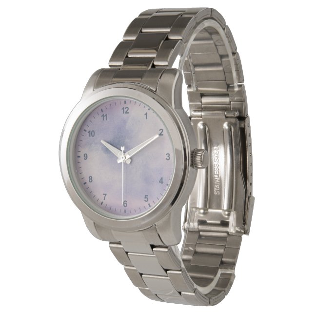 Reloj De Pulsera Stargazer | Púrpura y azul (Angular)