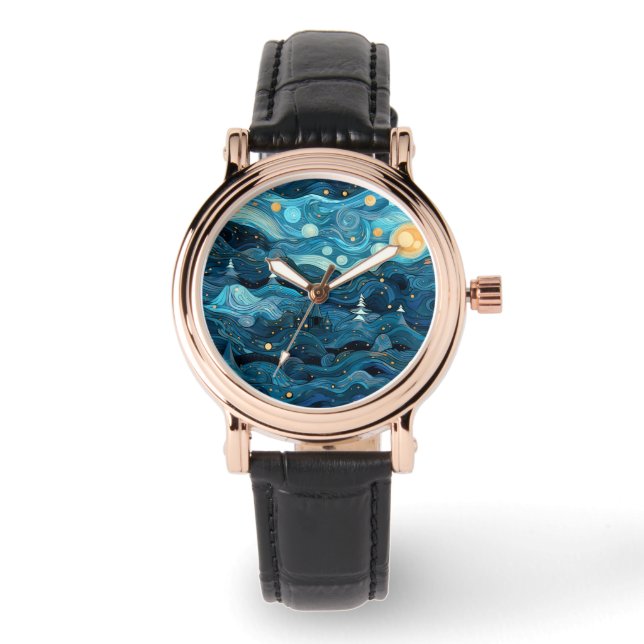 Reloj De Pulsera Starry Night Watch (Anverso)