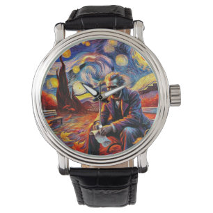Reloj De Pulsera Starry Night Watch - Columbus Day Edition
