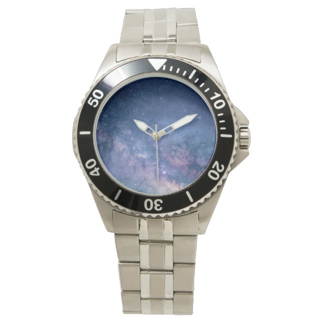 Reloj De Pulsera Stars Galaxy Gradient (Anverso)