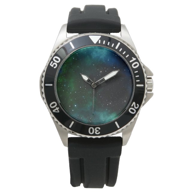 Reloj De Pulsera Stars Galaxy Gradient (Anverso)