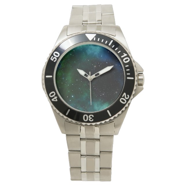 Reloj De Pulsera Stars Galaxy Gradient (Anverso)