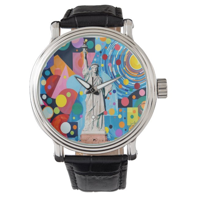 Reloj De Pulsera Statue of Liberty (Anverso)
