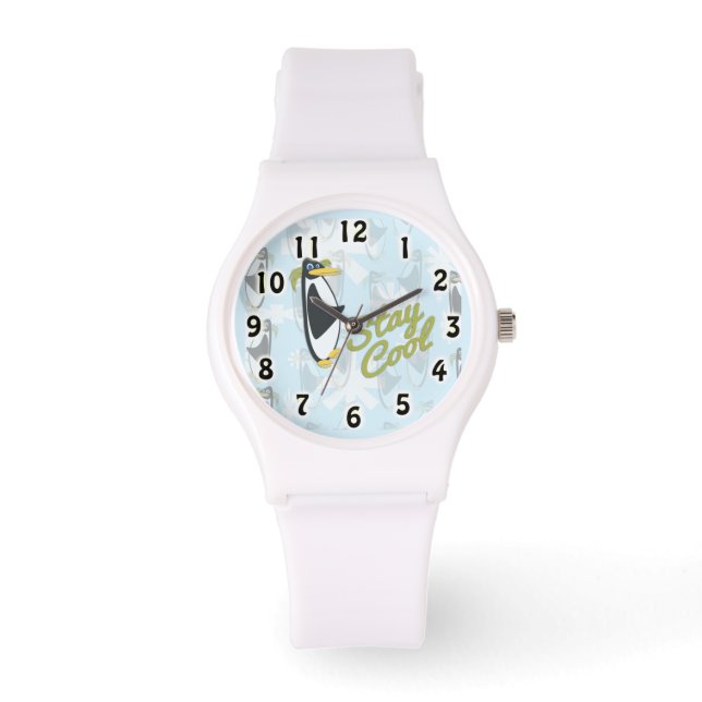 Reloj De Pulsera Stay Guay Penguin (Anverso)
