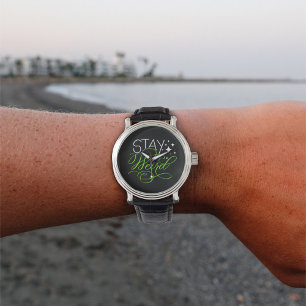 Reloj De Pulsera Stay Weird Introvert, Geek, Nerd
