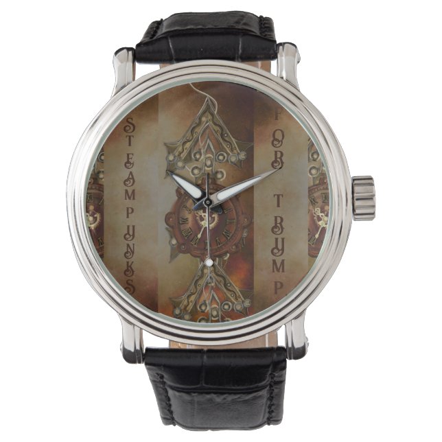 RELOJ DE PULSERA STEAMPUNK (Anverso)