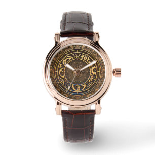 Reloj De Pulsera Steampunk Bronze Gears Filigree