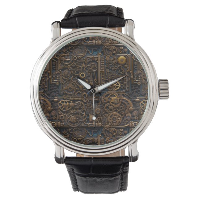 Reloj De Pulsera Steampunk Gears Watch (Anverso)