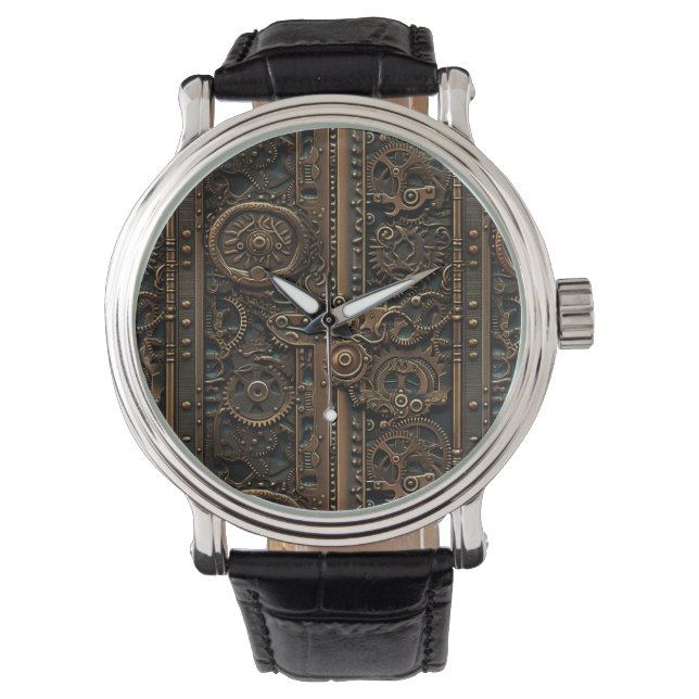 Reloj De Pulsera Steampunk Gears Watch (Anverso)