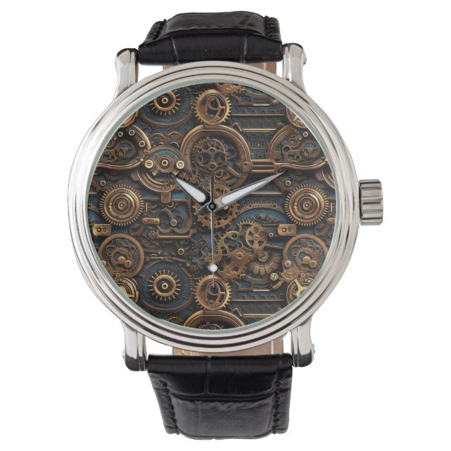 Reloj De Pulsera Steampunk Gears Watch (Anverso)