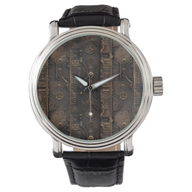 Reloj De Pulsera Steampunk Gears Watch (Anverso)