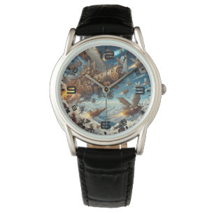 Reloj De Pulsera Steampunk Space Fleet Watch
