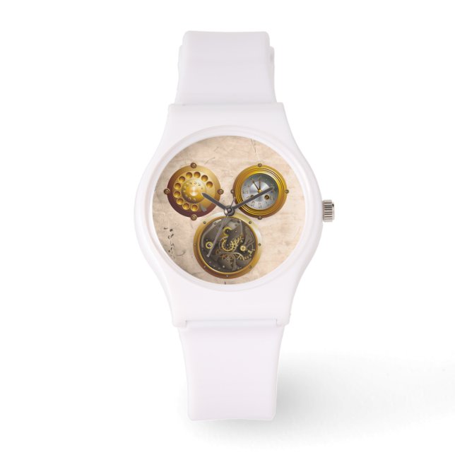 Reloj De Pulsera Steampunk Uhr (Anverso)