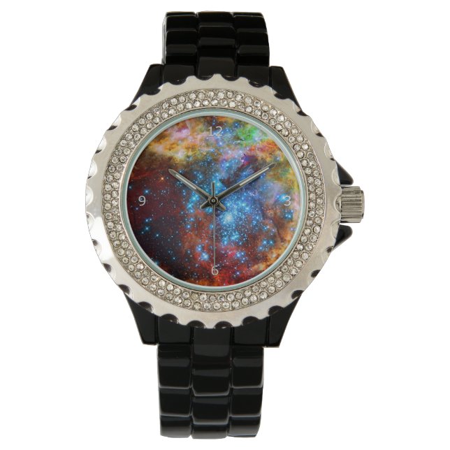 Reloj De Pulsera Stellar Nursery, Tarantula Nebula -para los espect (Anverso)