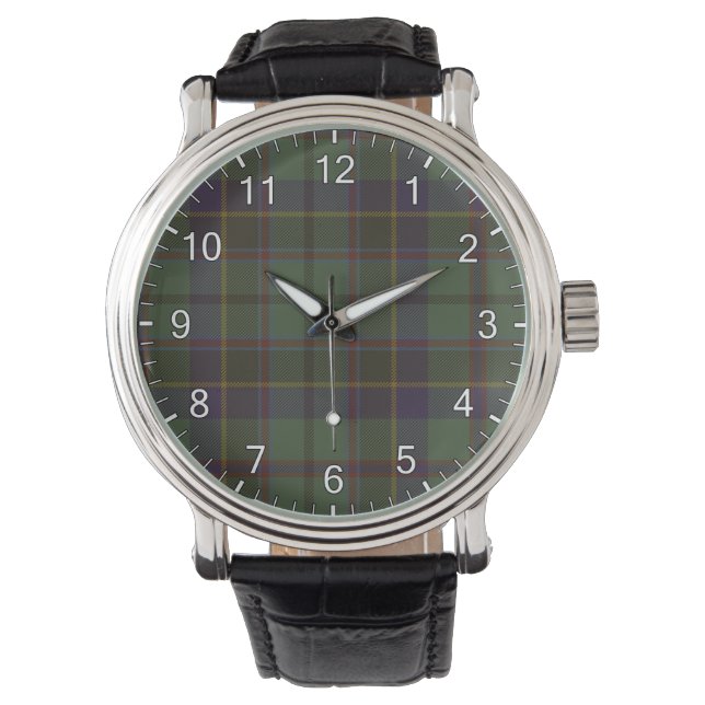 Reloj De Pulsera Stephenson Clan Tartan (Anverso)