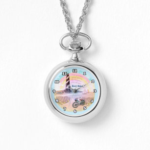 Reloj De Pulsera Stormy Lighthouse Bicicleta