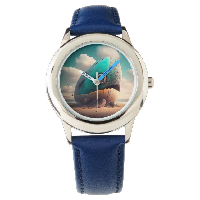 Reloj De Pulsera Strange Whale (Anverso)