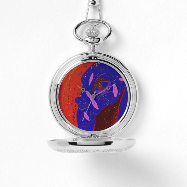 Reloj De Pulsera Strikingly Beautiful Creature Pocket Watch (Anverso)