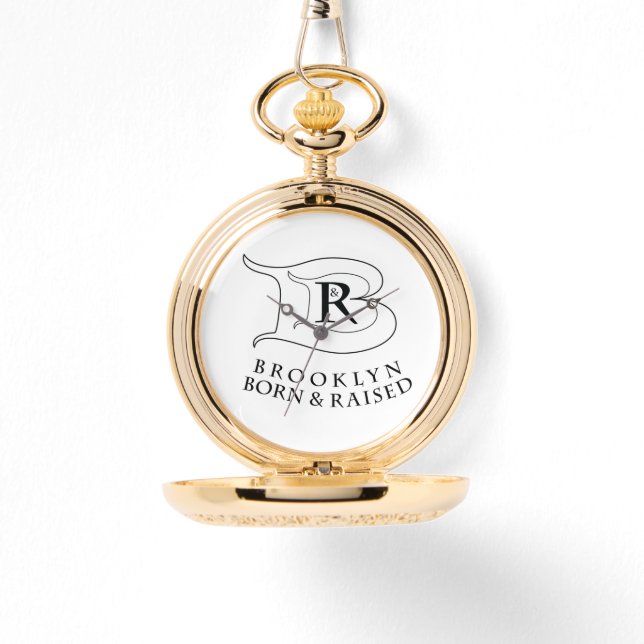 Reloj De Pulsera Stunning Brooklyn Born & Raised (Anverso)