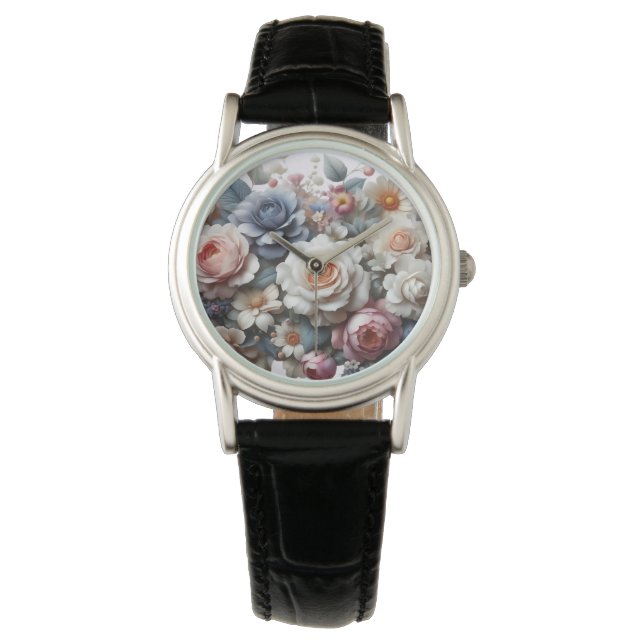 Reloj De Pulsera Stunning Florals (Anverso)