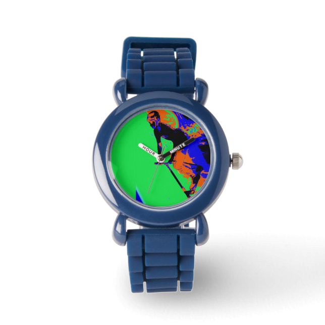 Reloj De Pulsera Stunt Scooter Speedster - Scooter Boy  (Anverso)