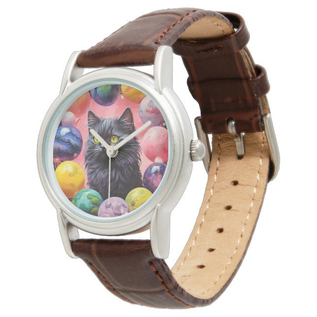 Reloj De Pulsera Stylish  cat watch for cat lovers (Angular)