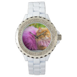 Reloj De Pulsera Stylish  cat watch for cat lovers