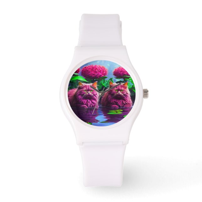 Reloj De Pulsera Stylish cat watch for cat lovers (Anverso)