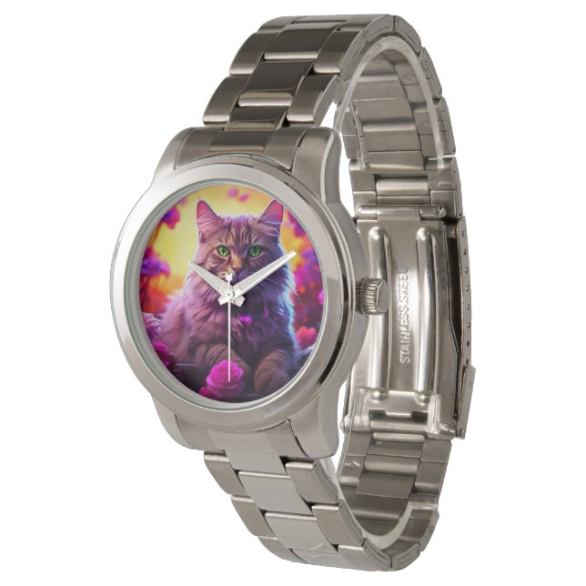 Reloj De Pulsera Stylish cat watch for cat's lovers (Angular)