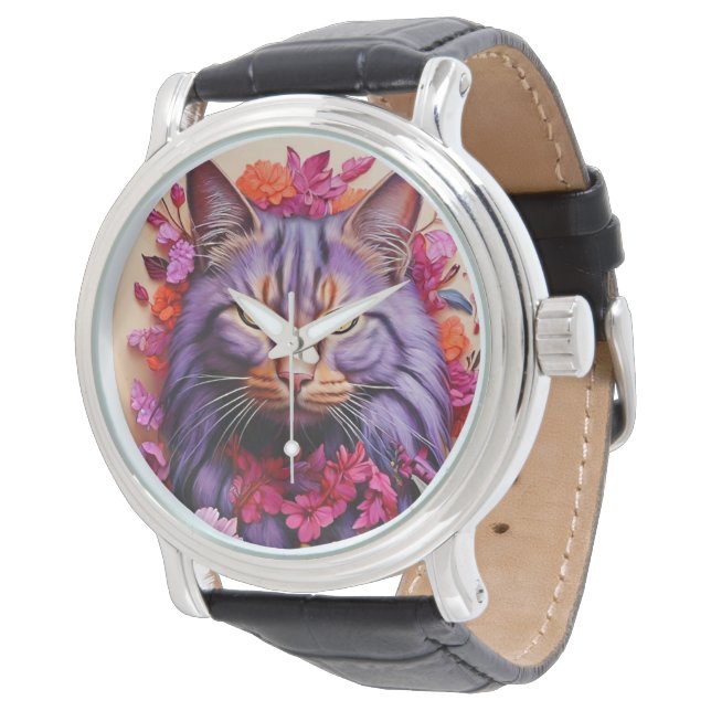 Reloj De Pulsera Stylish cat watch for cat's lovers (Angular)