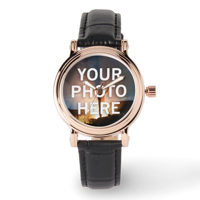 Reloj De Pulsera Su foto aquí (Anverso)