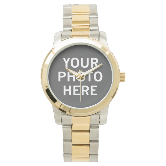 Reloj De Pulsera Su foto aquí (Anverso)