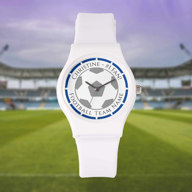 Reloj De Pulsera Su nombre más el nombre del equipo de fútbol Watch (Subido por el creador)