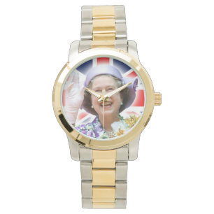 Reloj De Pulsera Su Reina Isabel II - ¡Majestuoso!