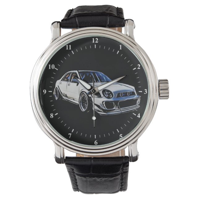 Reloj De Pulsera Subaru Impreza WRX Sti (Anverso)