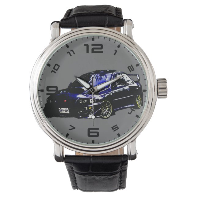 Reloj De Pulsera Subaru Impreza WRX Sti (Anverso)